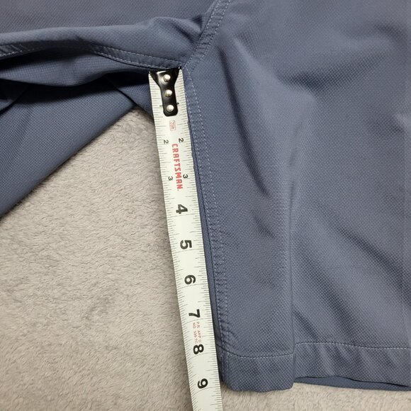 Johnnie-O Shorts Mens 38 Blue Prep-Formance Chino Pocket Stretch Distressed - Picture 10 of 14